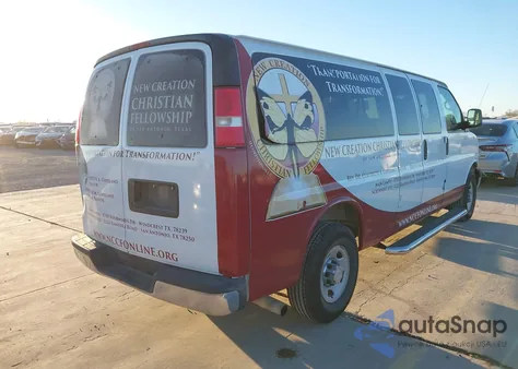 2008 Chevrolet Express Ls z USA, uszkodzony, nr VIN 1GAHG39K981176841